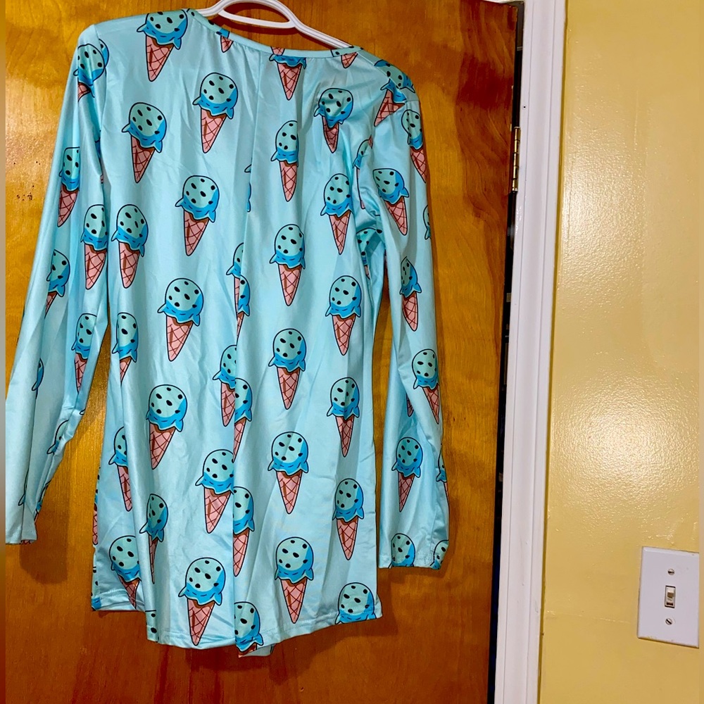Ice cream bodycon pj set